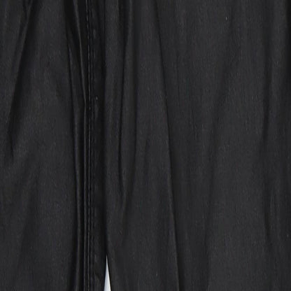 Womens UK Size 10 Denim Co Regular Fit Jegging Black Trousers