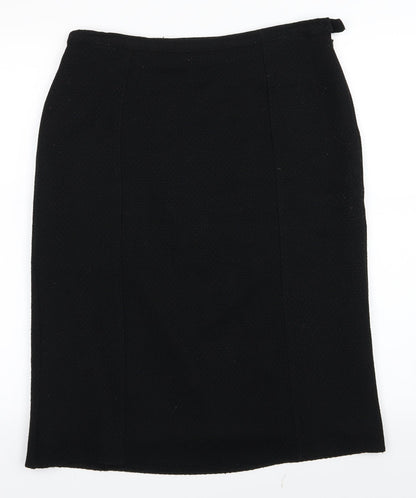 BHS Womens Black   Straight & Pencil Skirt Size 12