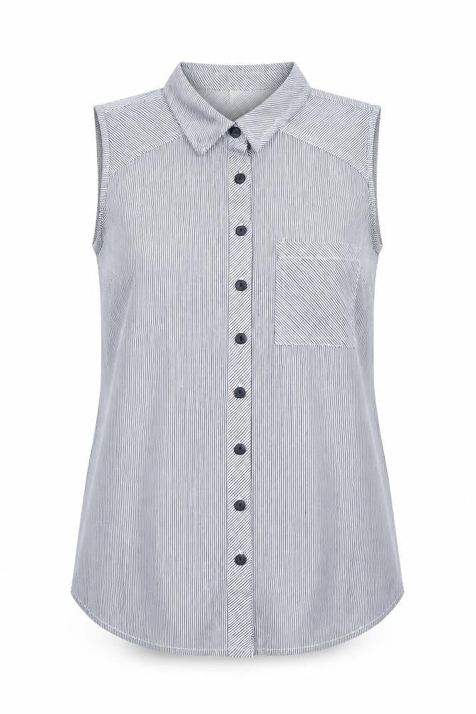 Womens UK Size M Pre Worn Blue Basic Tank