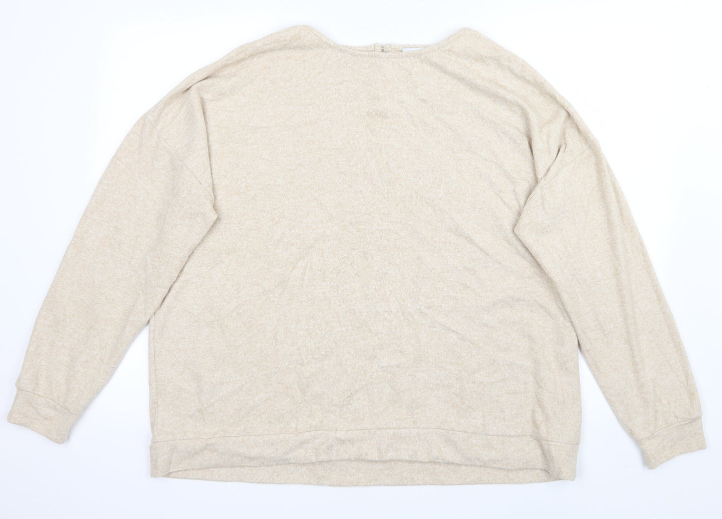 Papaya Womens Beige   Pullover Jumper Size 18