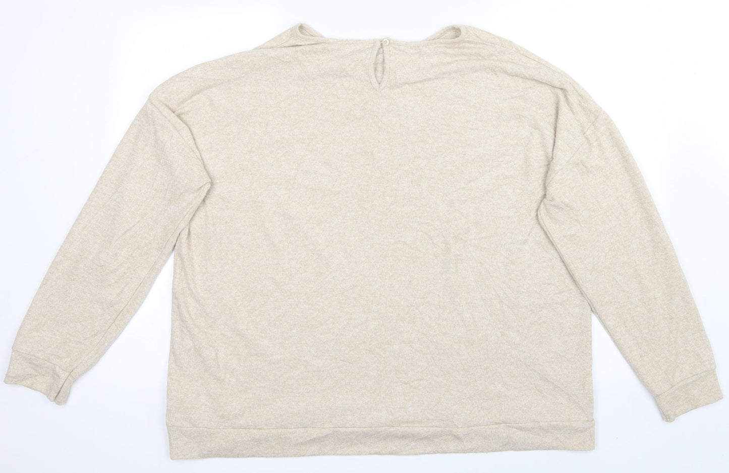 Papaya Womens Beige   Pullover Jumper Size 18