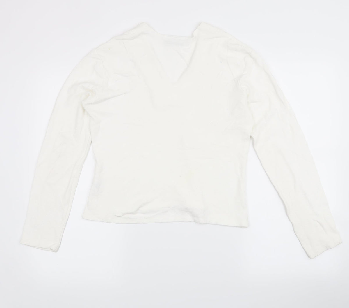 Wallis Womens White   Pullover Jumper Size 14