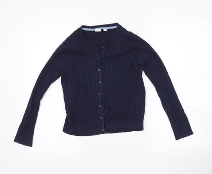 gap kids Girls Blue   Cardigan Jumper Size L