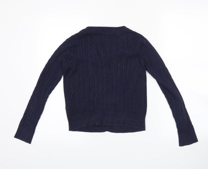 gap kids Girls Blue   Cardigan Jumper Size L