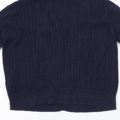 gap kids Girls Blue   Cardigan Jumper Size L