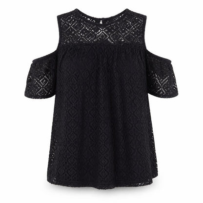 Atmosphere Womens Black Floral  Basic Blouse Size 10