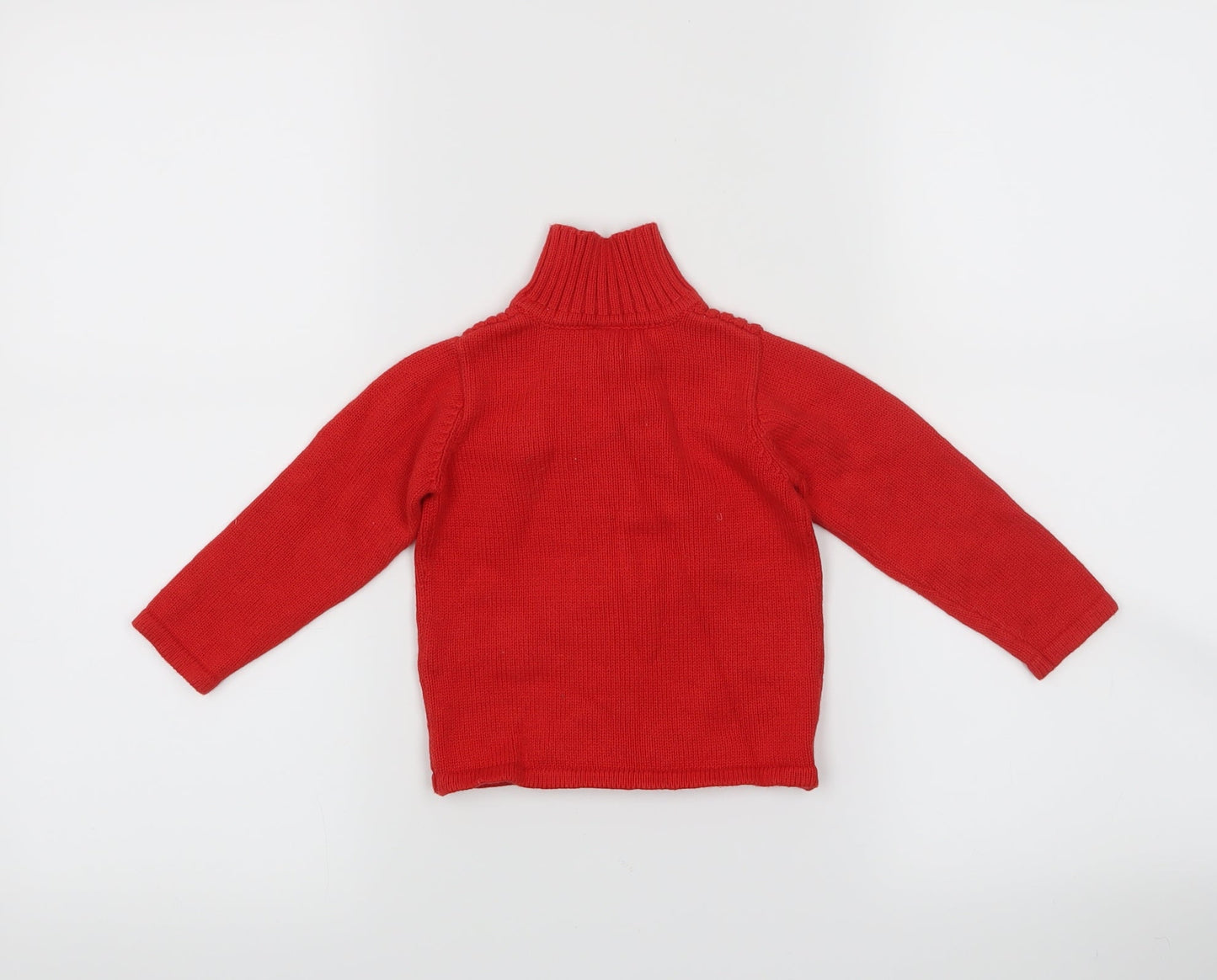 Zara  Red   Pullover Jumper Size 6-9 Months