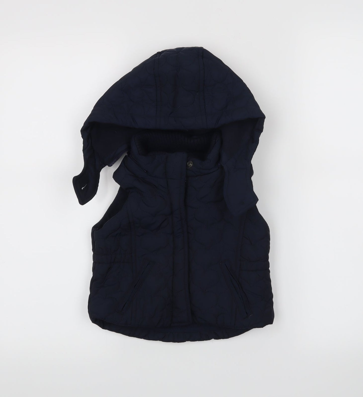 Gap Girls Blue   Jacket Waistcoat Size 3 Years