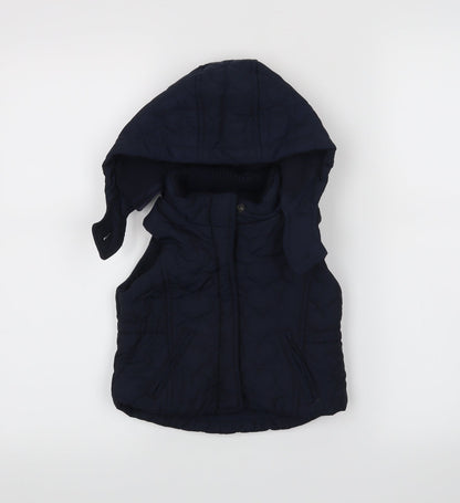 Gap Girls Blue   Jacket Waistcoat Size 3 Years