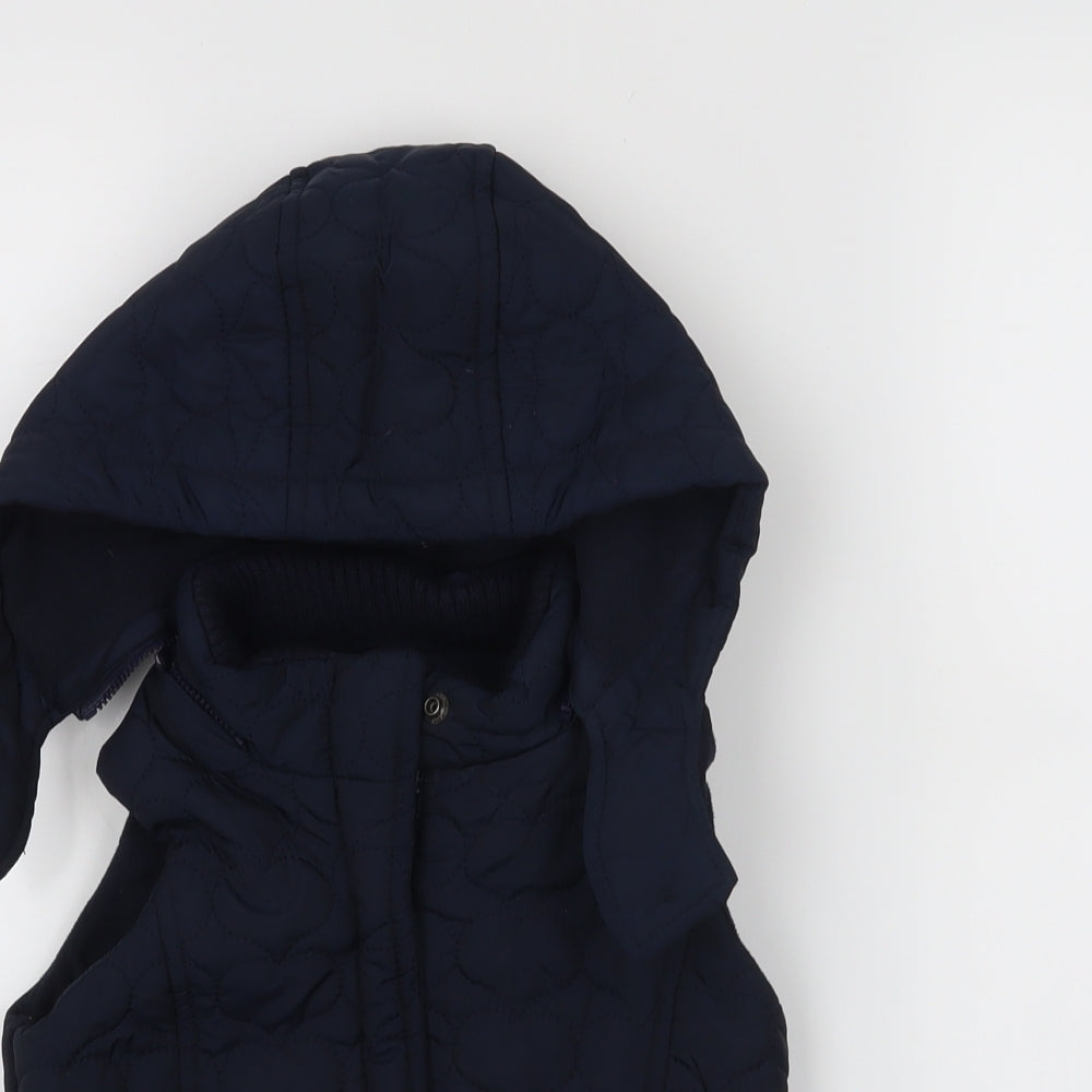 Gap Girls Blue   Jacket Waistcoat Size 3 Years