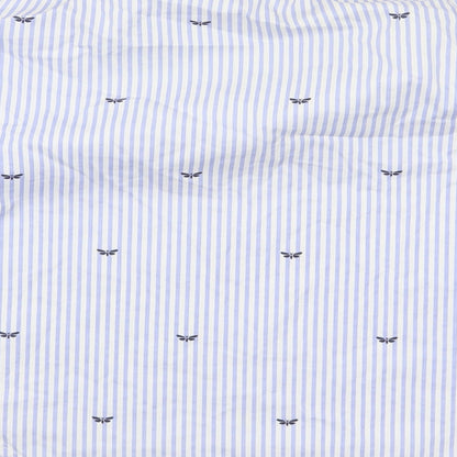 Womens UK Size 8 New Look Blue Basic Blouse