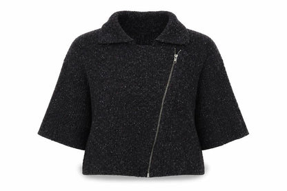 Mavi Womens Grey   Full Zip Jumper One Size