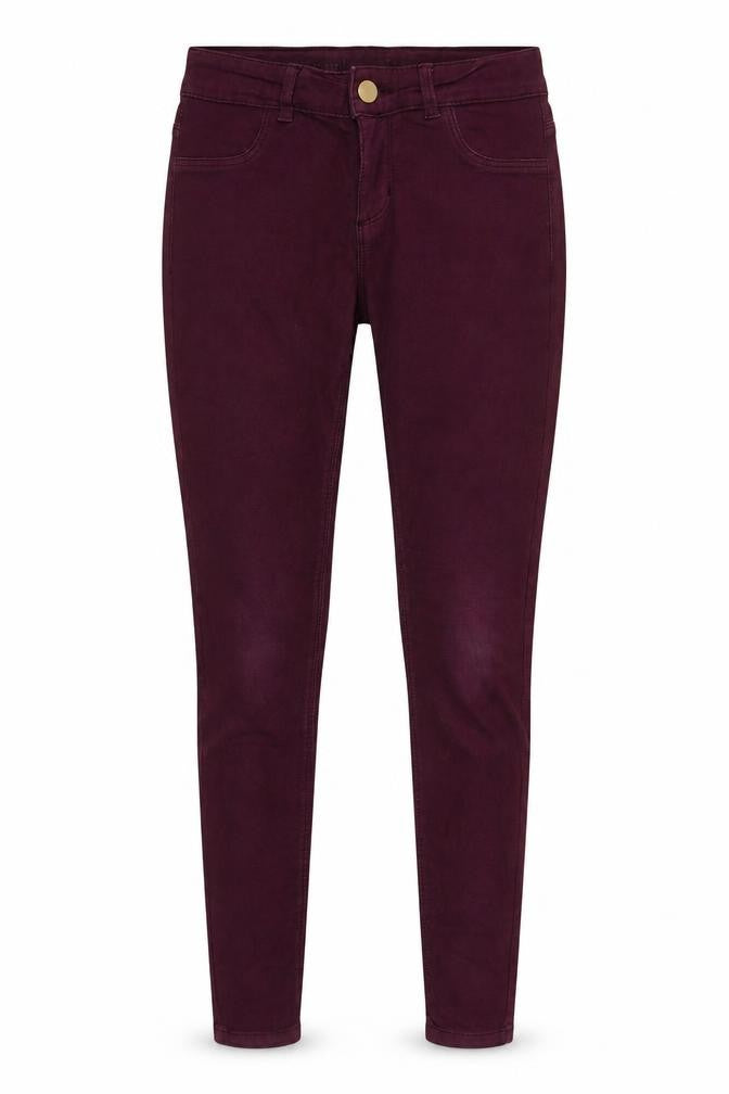 Womens UK Size 8 Oasis Regular Fit Jegging Purple Jeans