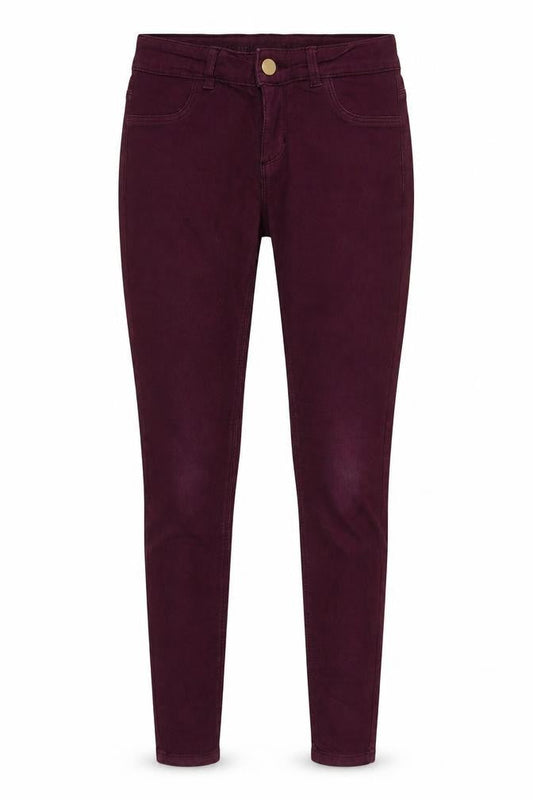 Womens UK Size 8 Oasis Regular Fit Jegging Purple Jeans