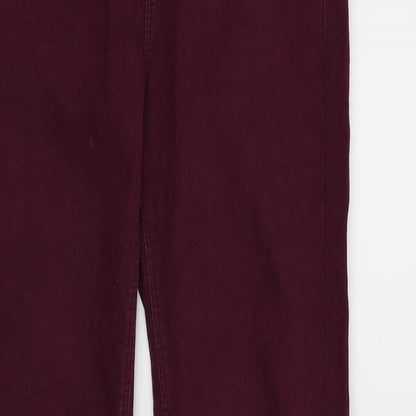 Oasis Womens Purple   Jegging Jeans Size 8 L29 in - Back pockets