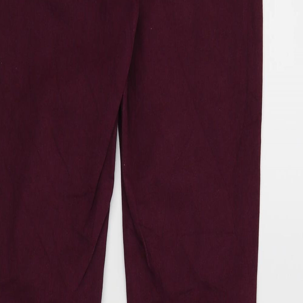 Oasis Womens Purple   Jegging Jeans Size 8 L29 in - Back pockets