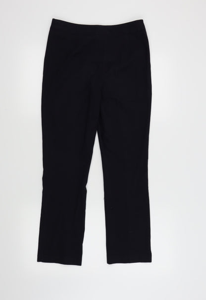 Womens UK Size S David Luke Regular Fit  Blue Trousers