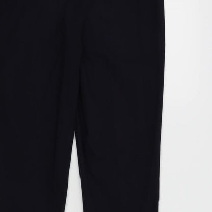 Womens UK Size S David Luke Regular Fit  Blue Trousers
