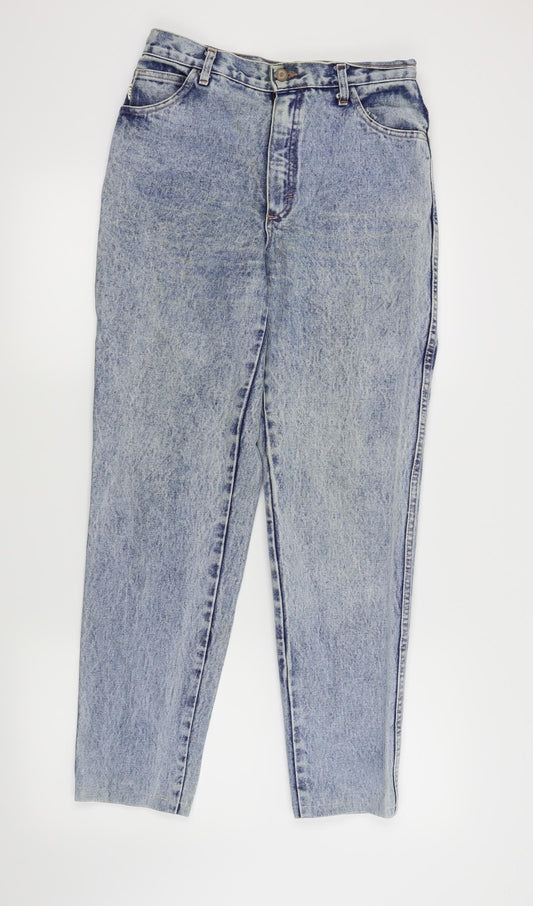 Womens UK Size 30 in Preworn Regular Fit Straight Blue Jeans