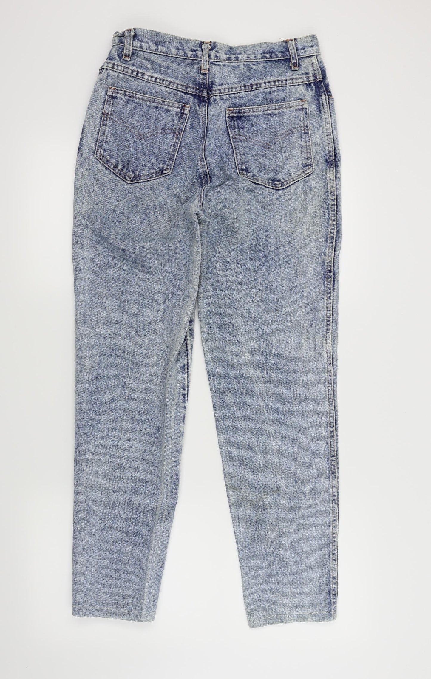 Womens UK Size 30 in Preworn Regular Fit Straight Blue Jeans