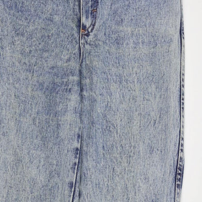 Womens UK Size 30 in Preworn Regular Fit Straight Blue Jeans