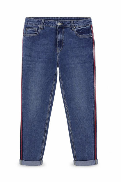 Womens UK Size 31 in Only Regular Fit Cropped Blue Jeans