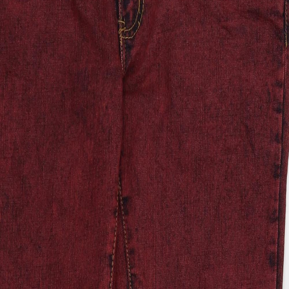 725 Originals Womens Red   Cropped Jeans Size 34 in L25 in