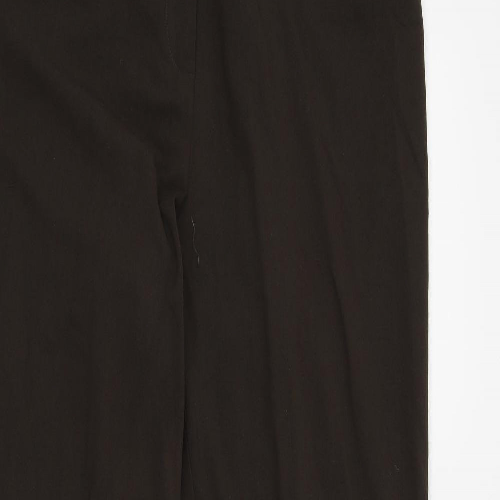 Mia  Womens Brown   Trousers  Size 14 L28 in