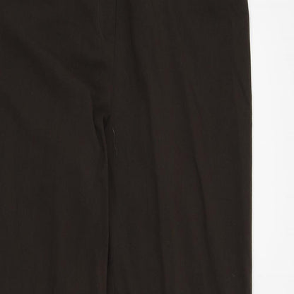 Mia  Womens Brown   Trousers  Size 14 L28 in