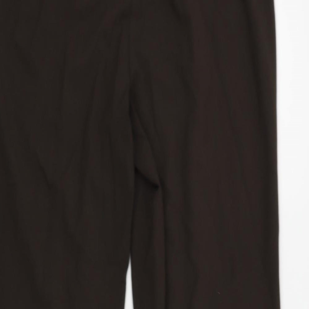 Mia  Womens Brown   Trousers  Size 14 L28 in