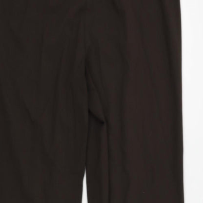 Mia  Womens Brown   Trousers  Size 14 L28 in