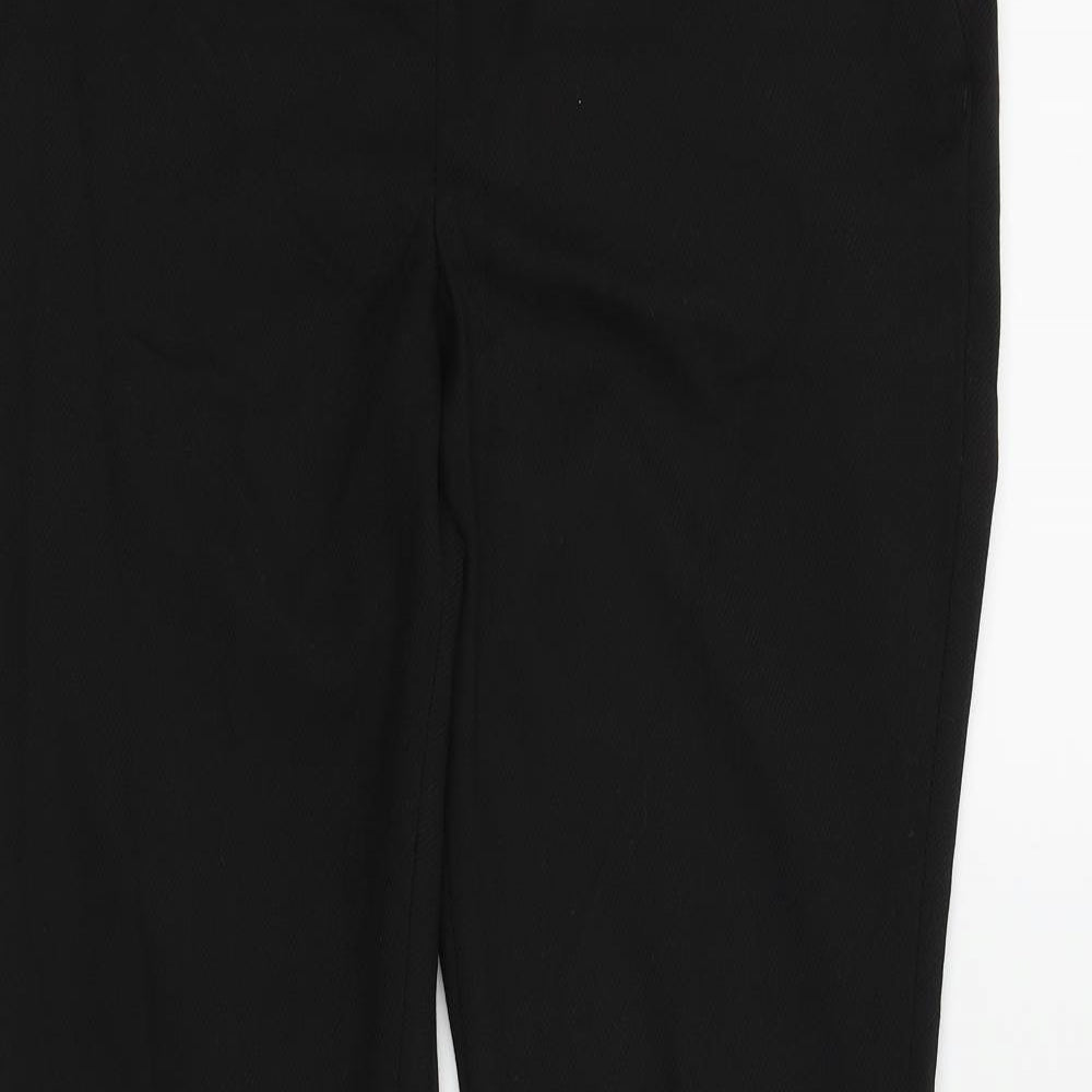 Womens UK Size 10 NEXT Regular Fit  Black Trousers
