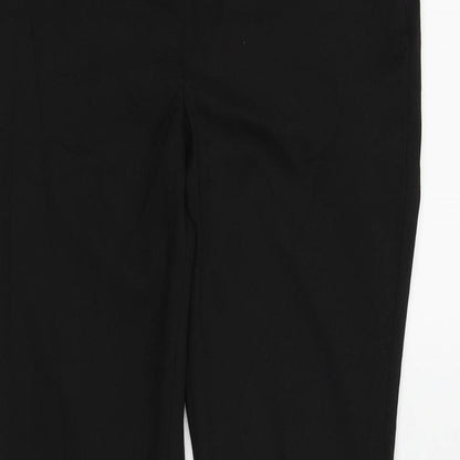 Womens UK Size 10 NEXT Regular Fit  Black Trousers