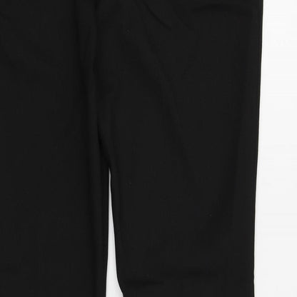 Womens UK Size 10 NEXT Regular Fit  Black Trousers