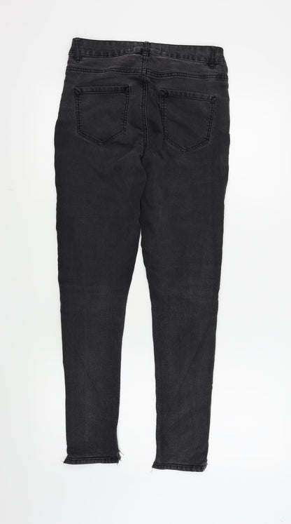 George Womens Black   Skinny Jeans Size 10 L26 in