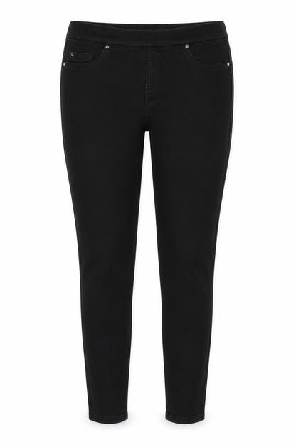 Womens UK Size 10 Denim & Co. Regular Fit Jegging Black Jeans