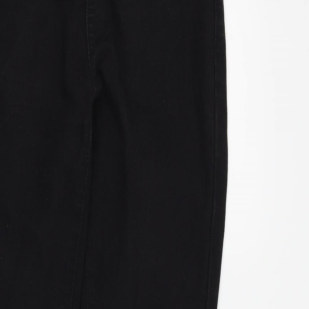 Denim & Co. Womens Black   Jegging Jeans Size 10 L30 in