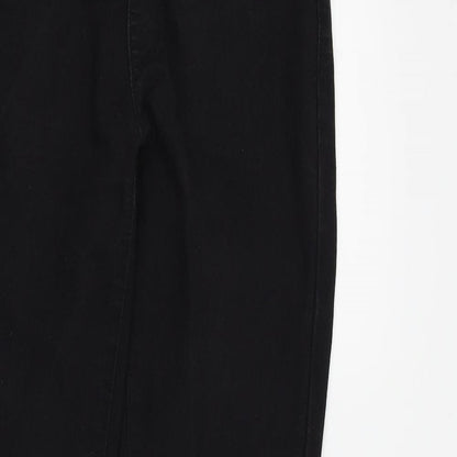 Denim & Co. Womens Black   Jegging Jeans Size 10 L30 in