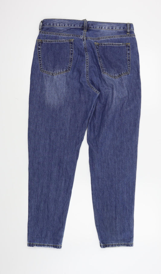 FOREVER 21 Womens Blue   Straight Jeans Size L L27 in