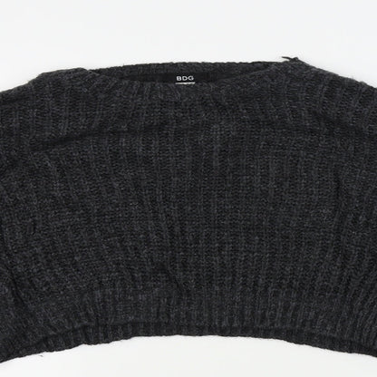BDG Womens Grey   Pullover Jumper Size XS