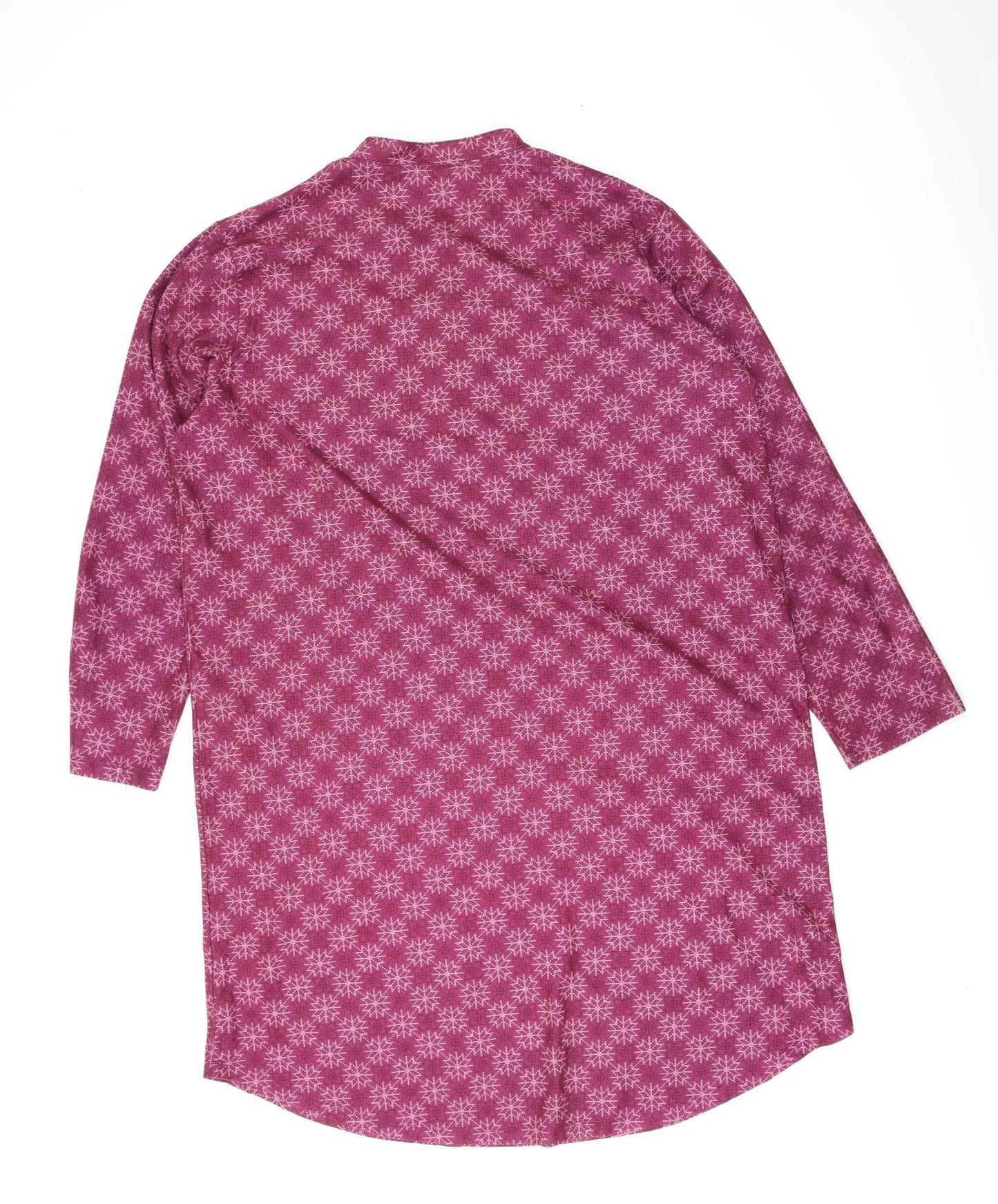 Cotton Traders Womens Purple Geometric  A-Line  Size L