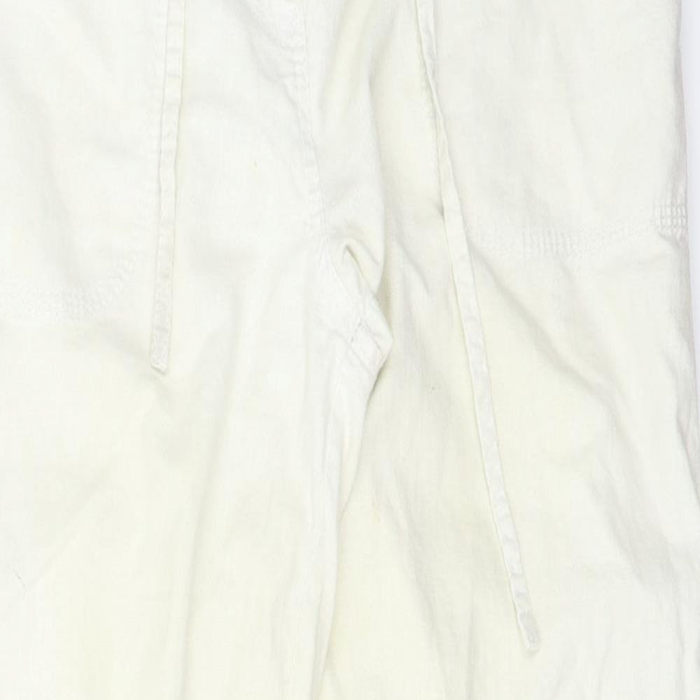 Vintage Casuals Womens Beige   Trousers  Size 14 L31 in