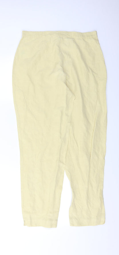 Mara Monza Womens Beige   Trousers  Size 40 L26 in