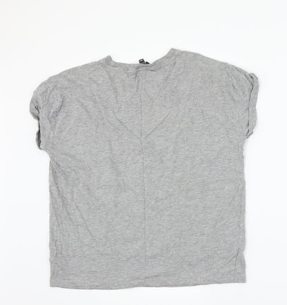 New Look Girls Grey   Basic T-Shirt Size 12-13 Years  - J'adore
