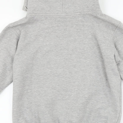 Mogul Mens Grey   Pullover Hoodie Size S