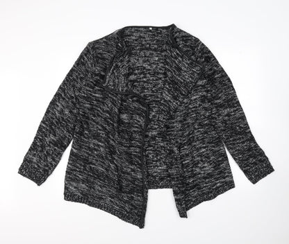 Preworn Womens Black   Cardigan Jumper Size 14