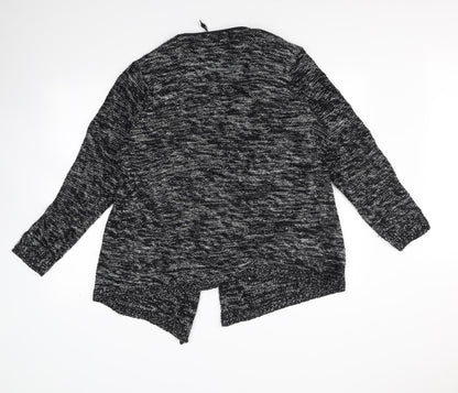 Preworn Womens Black   Cardigan Jumper Size 14