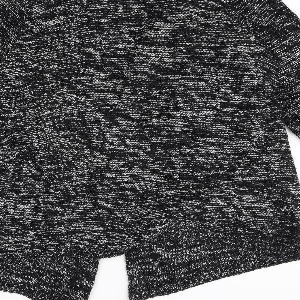 Preworn Womens Black   Cardigan Jumper Size 14