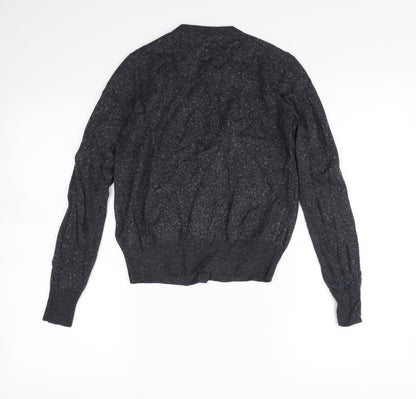 uni glo Womens Grey   Cape Jumper Size XS