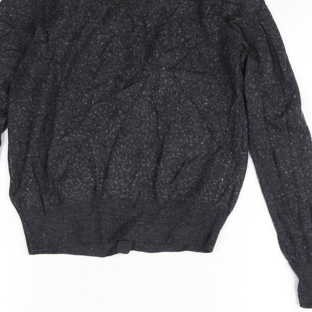 uni glo Womens Grey   Cape Jumper Size XS